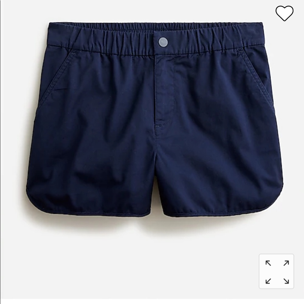 J. Crew pull on light weight chino short